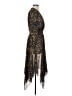 Maje 100% Polyester Black Cocktail Dress Size Lg (3) - photo 4