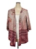 Catherines Floral Burgundy Cardigan Size 2X (petite) - photo 1