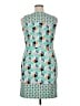 AGB Graphic Green Cocktail Dress Size 14 - photo 2
