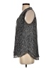 Ann Taylor Gray Sleeveless Blouse Size S - photo 5