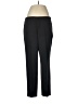Larry Levine Solid Black Dress Pants Size 8 - photo 1