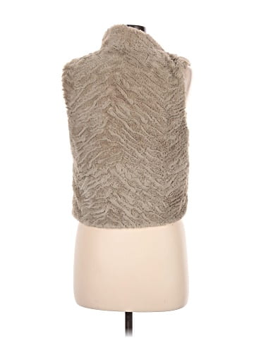 Costa Blanca Faux Fur Vest (view 2)