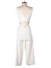 Wilfred 100% Polyester Solid Ivory Jumpsuit Size 00 - photo 2