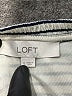 Ann Taylor LOFT Stripes Ivory Gray Pullover Sweater Size S - photo 7
