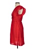 Monteau 100% Polyester Solid Red Casual Dress Size S - photo 5