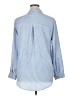 Perch by Blu Pepper 100% Polyester Stripes Blue Long Sleeve Blouse Size 1X - photo 2