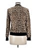 Express 100% Polyester Animal Print Gold Jacket Size S - photo 2