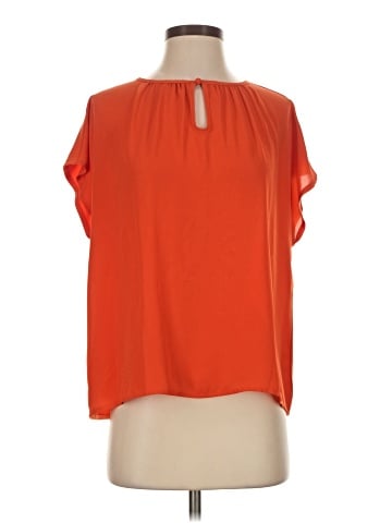 Ann Taylor Short Sleeve Blouse (view 1)