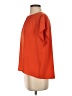Ann Taylor 100% Polyester Orange Short Sleeve Blouse Size S - photo 5