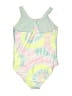 Breaking Waves Tie-dye Pink One Piece Swimsuit Size 14 - photo 2