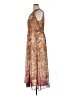 Chico's 100% Polyester Paisley Brown Casual Dress Size XL (3) - photo 5