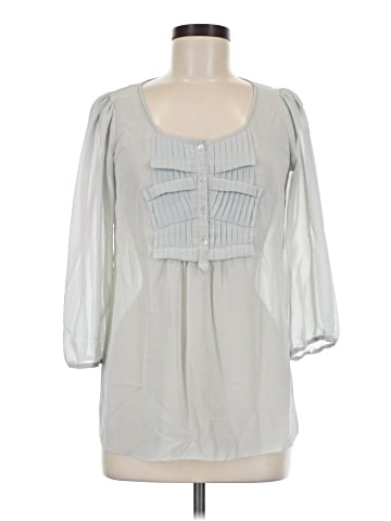 Max Studio 3/4 Sleeve Blouse (view 1)