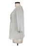 Max Studio Gray 3/4 Sleeve Blouse Size M (estimated) - photo 5