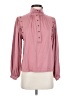 Joie 100% Rayon Solid Pink Long Sleeve Blouse Size XS - photo 1