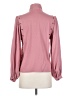 Joie 100% Rayon Solid Pink Long Sleeve Blouse Size XS - photo 2
