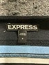 Express Stripes Blue Casual Skirt Size 4 - photo 4