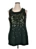 Lane Bryant Green Sleeveless Top Size 14 - 16 Plus - photo 1