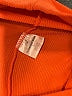 Real Essentials Solid Orange Casual Skirt Size S - photo 4