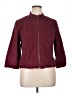 Sandro 100% Cotton Burgundy Jacket Size XL (4) - photo 1
