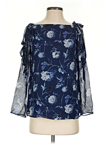 Club Monaco Long Sleeve Blouse (view 1)