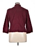 Sandro 100% Cotton Burgundy Jacket Size XL (4) - photo 2