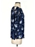 Club Monaco 100% Polyester Blue Long Sleeve Blouse Size XS - photo 4