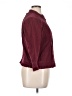 Sandro 100% Cotton Burgundy Jacket Size XL (4) - photo 4