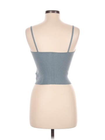 Madewell Corset-Detail Crop Sweater Tank (view 2)