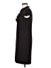 Taylor Solid Black Casual Dress Size 4 - photo 5