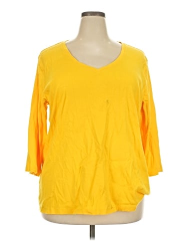 St. John's Bay 3/4 Sleeve T-Shirt (view 1)