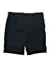 JM Collection Solid Black Shorts Size 18 - photo 2