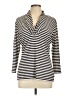 St. John Ivory Long Sleeve Polo Size L - photo 1