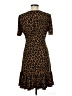 MICHAEL Michael Kors Animal Print Brown Casual Dress Size M - photo 2