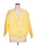 Shein Curve 100% Polyester Yellow Cardigan Size 14 Plus (1) - photo 1