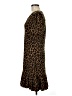 MICHAEL Michael Kors Animal Print Brown Casual Dress Size M - photo 5