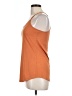 Angie Orange Sleeveless Top Size L - photo 5
