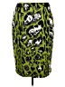 Worthington Animal Print Green Casual Skirt Size 20 - photo 1