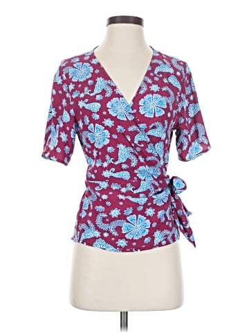Ann Taylor LOFT Short Sleeve Blouse (view 1)