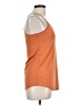 Angie Orange Sleeveless Top Size L - photo 4