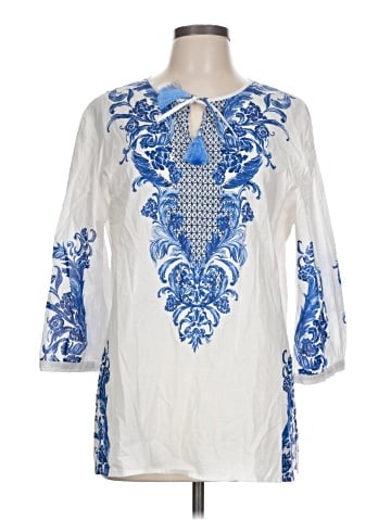 Chico's 3/4 Sleeve Blouse (view 1)