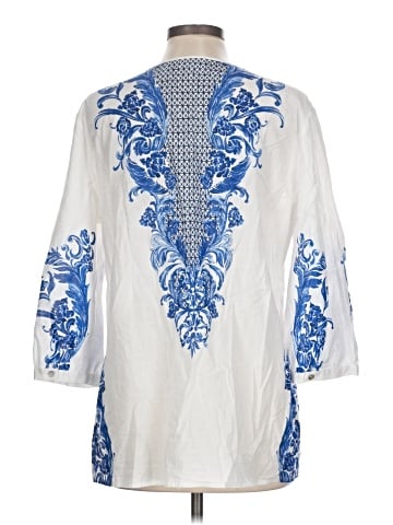 Chico's 3/4 Sleeve Blouse (view 2)