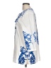 Chico's 100% Cotton Blue 3/4 Sleeve Blouse Size L - photo 5