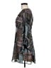 Soprano 100% Polyester Paisley Gray Casual Dress One size - photo 5