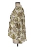 Vince Camuto Floral Ivory Long Sleeve Blouse Size M - photo 5