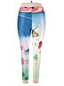 Unbranded 100% Polyester Graphic Blue Leggings Size XXL - photo 2