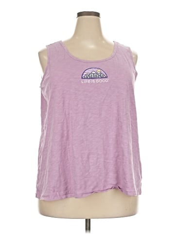 Life Is Good Sleeveless T-Shirt (view 1)