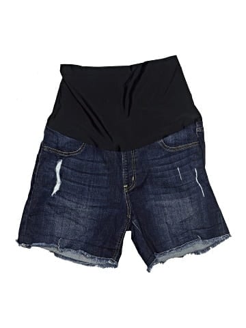 Just Black Denim Shorts (view 1)