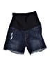Just Black Blue Denim Shorts Size 29 waist - photo 1