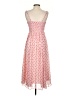 Lush 100% Polyester Hearts Pink Cocktail Dress Size S - photo 2
