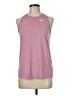 Nike 100% Polyester Pink Active Tank Size M - photo 1
